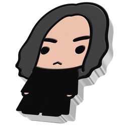 Niue: Harry Potter - Snape Chibi Coin kolorowany 1 uncja Srebra 2021 Proof