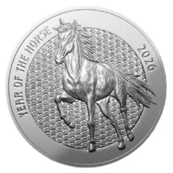 Pamp: Year of the Horse 1 uncja Srebra 2026 Prooflike