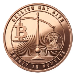 Safety in Numbers: Bullion Not Bits 1 uncja Miedzi