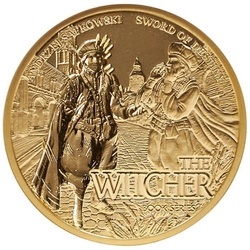 Niue: The Witcher Book Series - Sword of Destiny 1/10 uncji Złota 2022 Proof