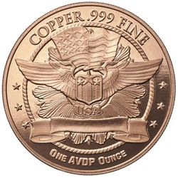 Liberty Head 1 uncja Miedzi