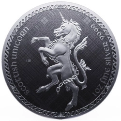 Niue: Heraldic - Scottish Unicorn 1 uncja Srebra 2023