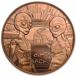 Area 51 "We'll Be Back" 1 uncja Miedzi