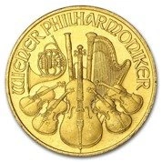 Wiedeński Filharmonik 1/4 uncji Złota 1993
