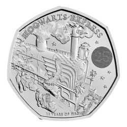 Harry Potter: Hogwarts Express 50p Miedzionikiel 2022 