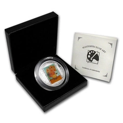 Cook Islands: Słoneczniki 3 uncje Srebra 2010 Proof