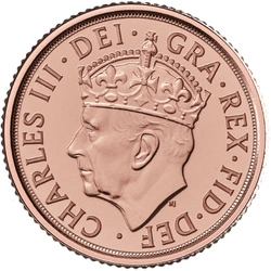 Wielka Brytania: The Coronation 1/4 Sovereign 2023