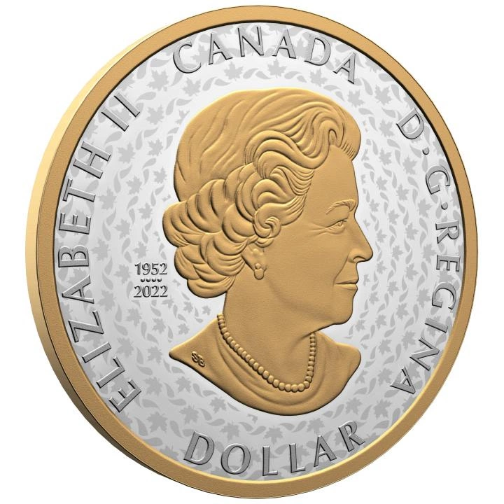 Canada: Peace Dollar pozłacany 1 uncja Srebra 2024 Proof Ultra High Relief Coin