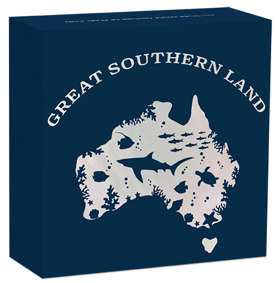 Great Southern Land 1 uncja Srebra 2021 Proof (Moneta z masą perłową)