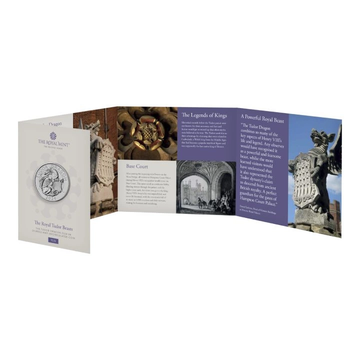 The Royal Tudor Beasts: The Tudor Dragon Miedzionikiel 2024