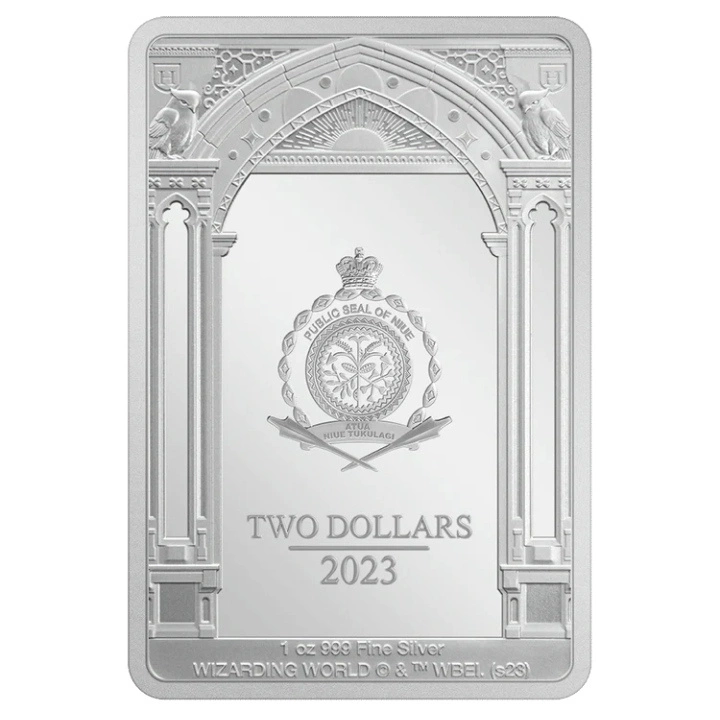 Niue: Harry Potter - Magical Creatures 'Buckbeak' kolorowany 1 uncja Srebra 2023 Proof