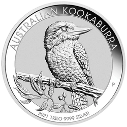 Kookaburra 1000 gramów Srebra 2021
