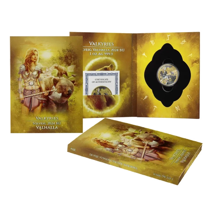 Valkyries: Solveig Valhalla 1 uncja Srebra 2024 Multimetal