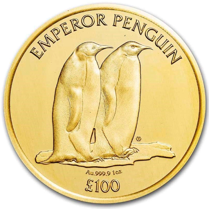 British Antarctic Territory - Penguin 1 uncja Złota 2023