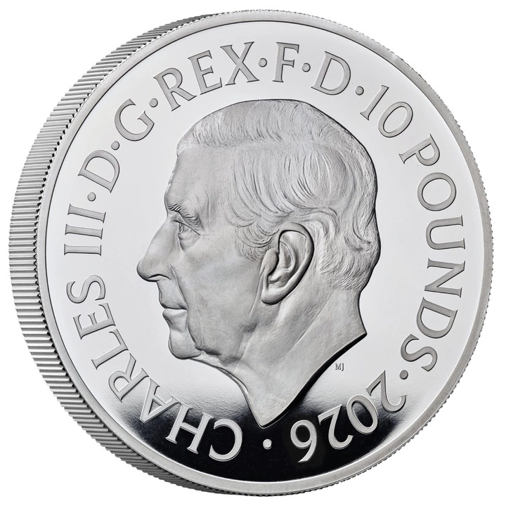 Royal Mint Lunar: Rok Konia 5 uncji Srebra 2026 Proof