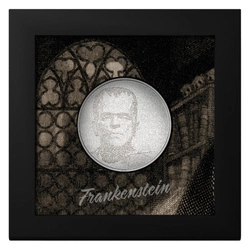 Cook Islands: Typefaces - Frankenstein 1 uncja Srebra 2023 Proof 
