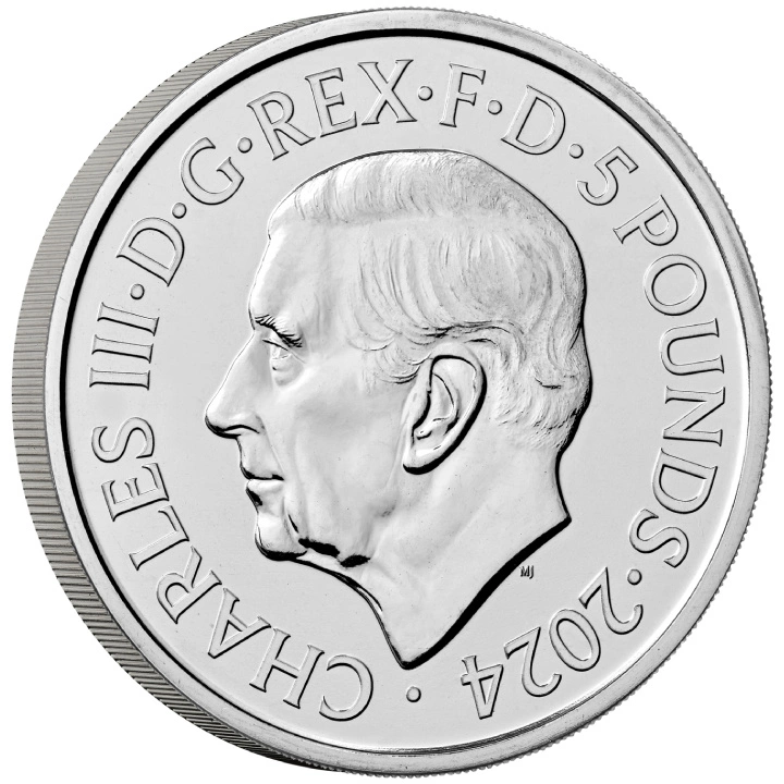 George Michael £5 Miedzionikiel 2024