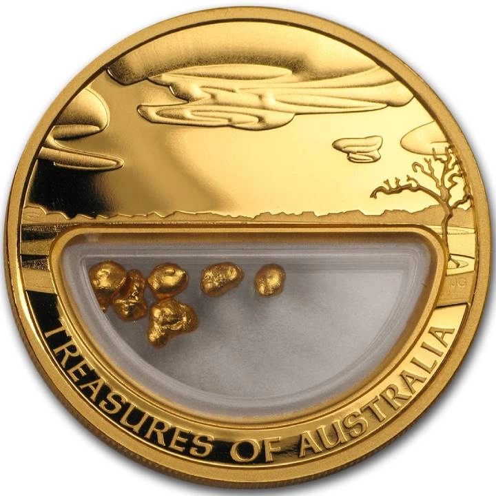 Skarby Australii: Złoto 1 uncja Złota 2010 Proof