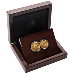 Big Five II: Zestaw Elephant 2 x 1/4 uncji Złota 2021 Proof