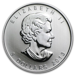 Kanadyjski Liść Klonowy 1 uncja Srebra 2026