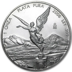 Mexican Libertad 1 uncja Srebra 2006