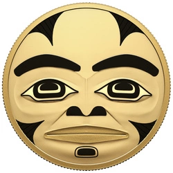 Zestaw Canada: The Celestial Circle kolorowany, pozłacany 8 srebrnych monet puzzli 2023 Proof 