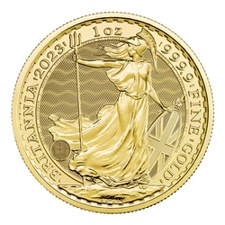 Britannia - Queen Elizabeth II 1 uncja Złota 2023