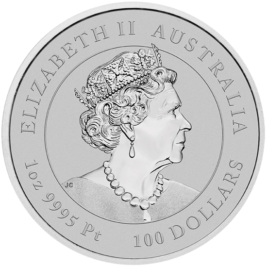 Lunar III: Rok Myszy 1 uncja Platyny 2020