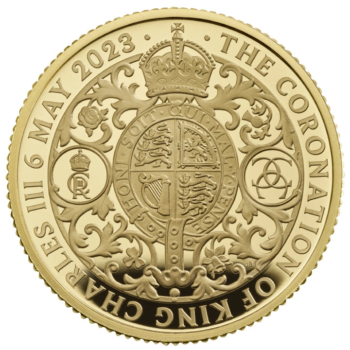 The Coronation of His Majesty King Charles III 1/4 uncji Złota 2023 Proof