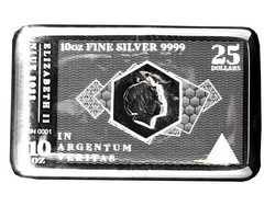 Sztabko Moneta Niue: Silver Note Coinbar 10 uncji Srebra 2022