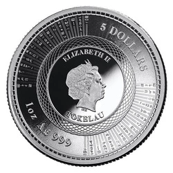 Tokelau: Vivat Humanitas 1 uncja Srebra 2020 Prooflike