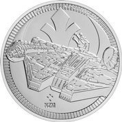 Niue: Star Wars - Millennium Falcon 1 uncja Srebra 2021