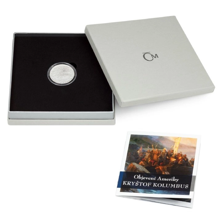 Niue: Discovery of America - Christopher Columbus $2 Srebro 2022 Proof