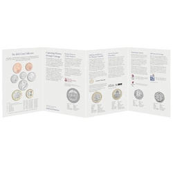 Zestaw 13 monet Miedzionikiel Wielka Brytania 2024