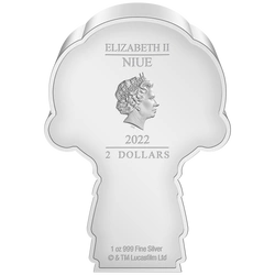 Niue: Star Wars - Reva Chibi Coin kolorowany 1 uncja Srebra 2022 Proof