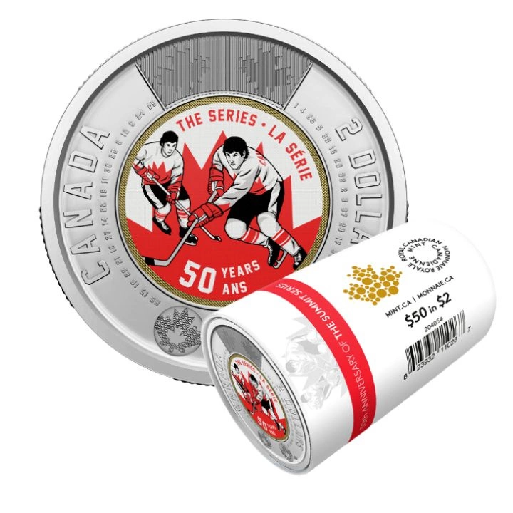 Canada: 50. rocznica Summit Series kolorowany 2022