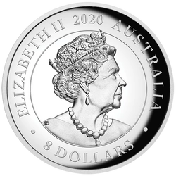 Australijski Kangur 5 uncji Srebra 2020 Proof High Relief