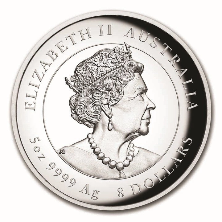 Perth Mint: Lunar III - Rok Królika 5 uncji Srebra 2023 Proof High Relief