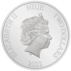 Niue: Star Wars The Mandalorian – Bo-Katan Kryze 1 uncja Srebra 2022 Proof