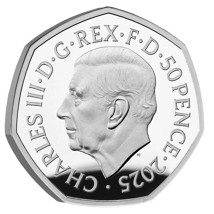 Harry Potter: The Patronus kolorowany 50p Srebro 2025 Proof