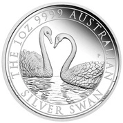 Łabędź 1 uncja Srebra 2022 Proof
