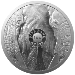 Big Five II: Elephant 1 uncja Srebra 2021