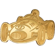 Palau: Racing 0,5 grama Złota Silk Coin