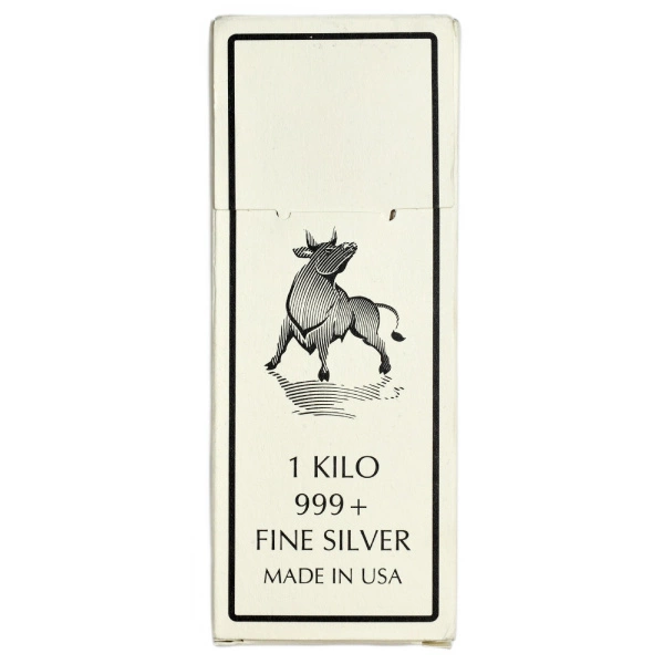 USA: Sztabka 1000 gramów Srebra