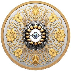 Canada: Sparkle of the Heart $20 pozłacany Srebro 2023 Proof