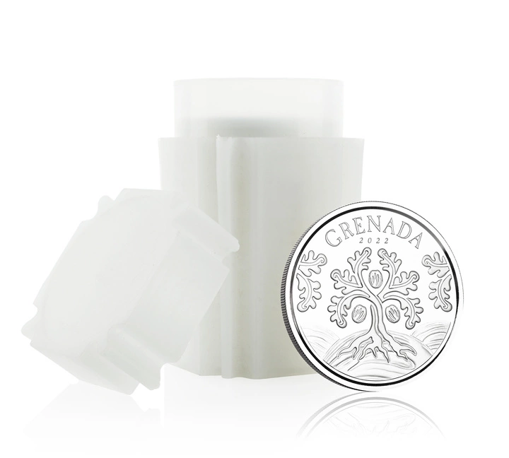 Grenada: Nutmeg Tree 1 uncja Srebra 2022