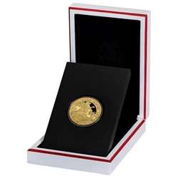 St Helena: Faerie Queene - Redcrosse & The Dragon 1 uncja Złota 2024 Proof