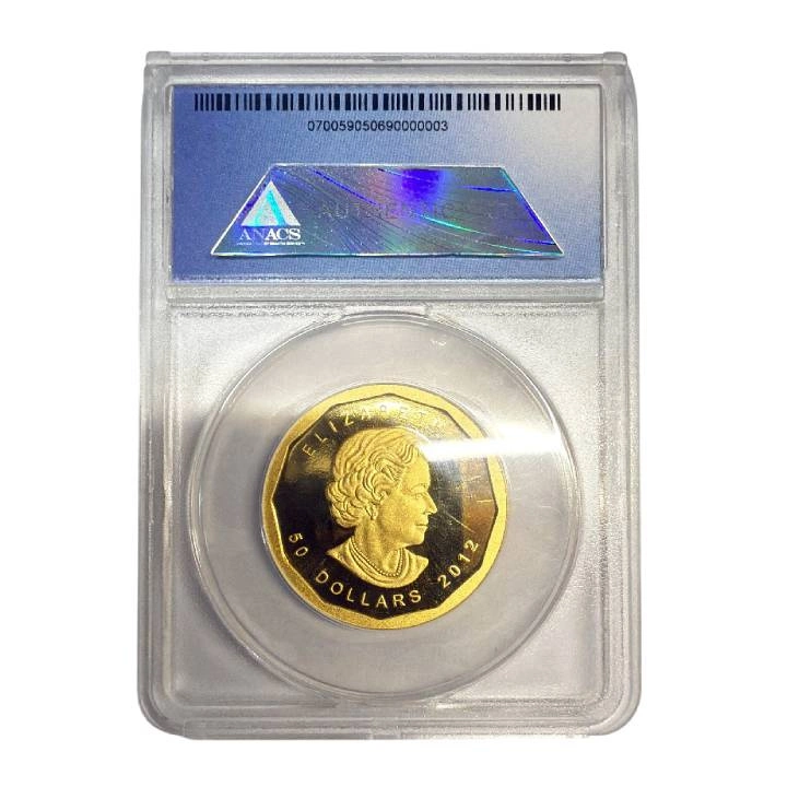 Kanadyjski Liść Klonowy 1 uncja Złota 2012 Proof