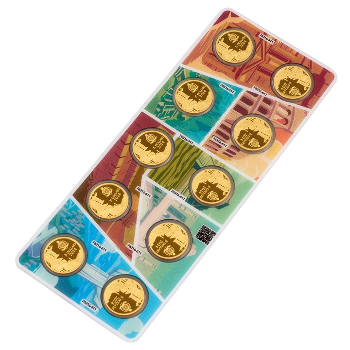 Niue: New Seven Wonders of the World - Chichén Itzá 10 x 1/10 uncji Złota 2025 Proof