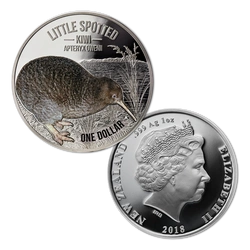 Kiwi 1 uncja Srebra 2018 Proof